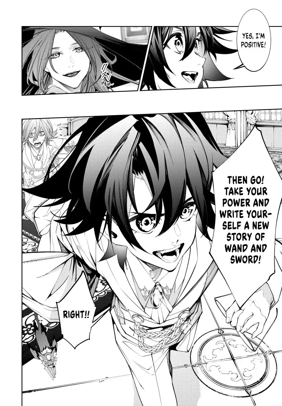 Tsue to Tsurugi no Wistoria Chapter 36 page 47 - 