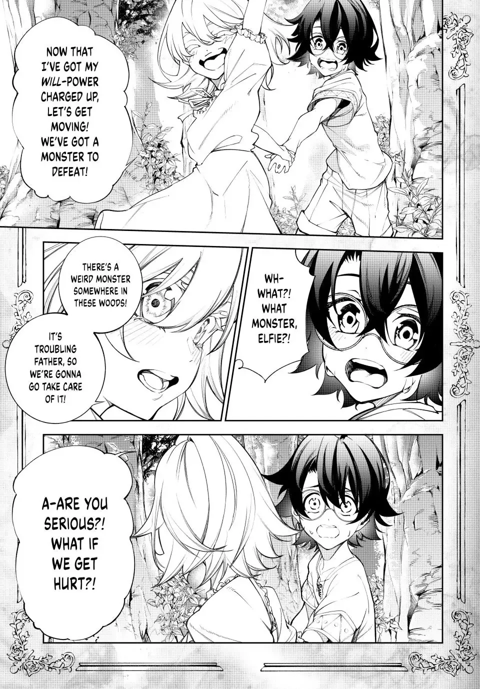 Tsue to Tsurugi no Wistoria Chapter 36 page 9 - 