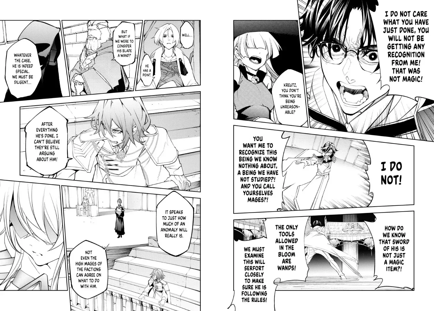 Tsue to Tsurugi no Wistoria Chapter 37 page 14 - 