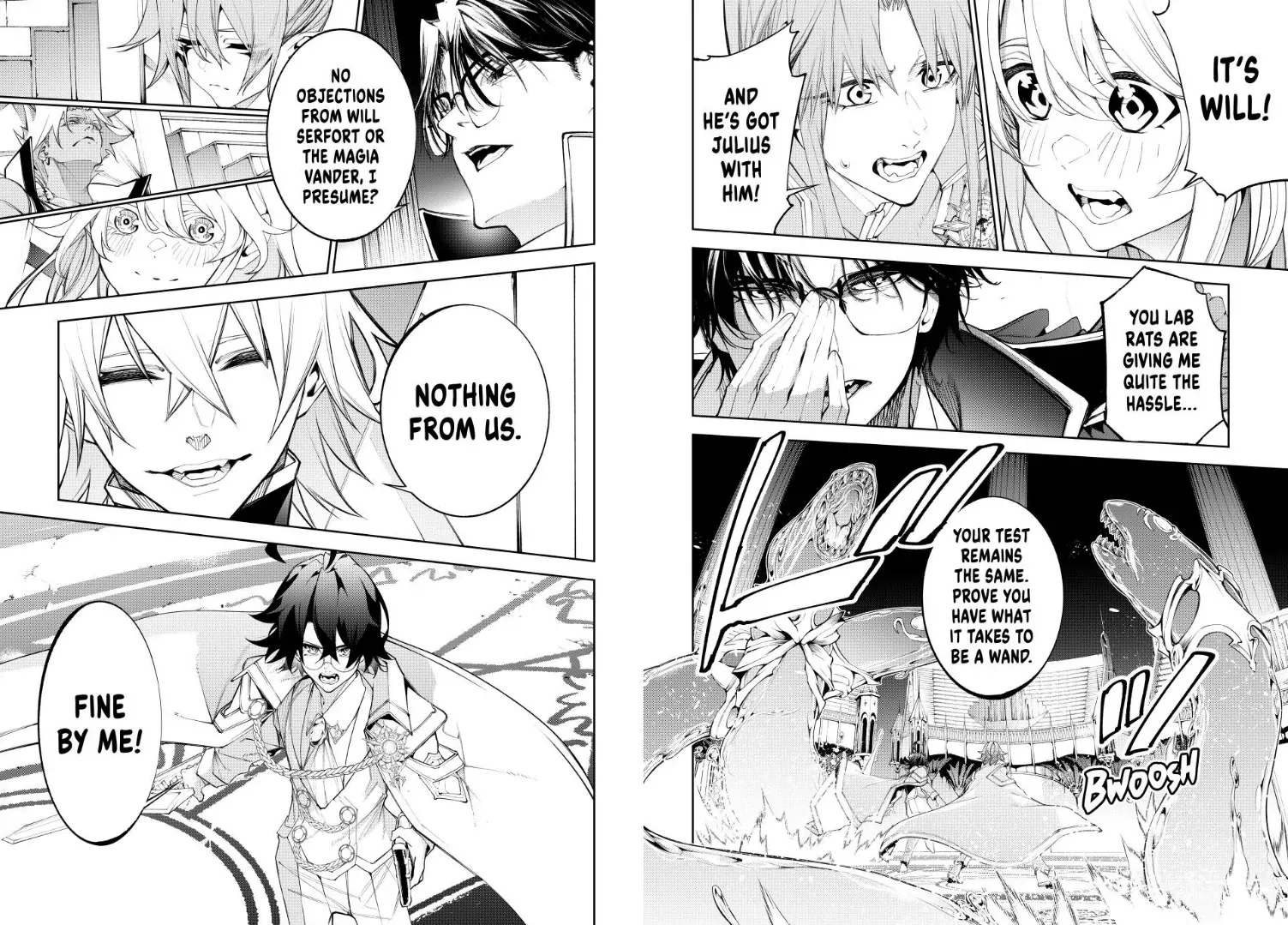 Tsue to Tsurugi no Wistoria Chapter 37 page 3 - 