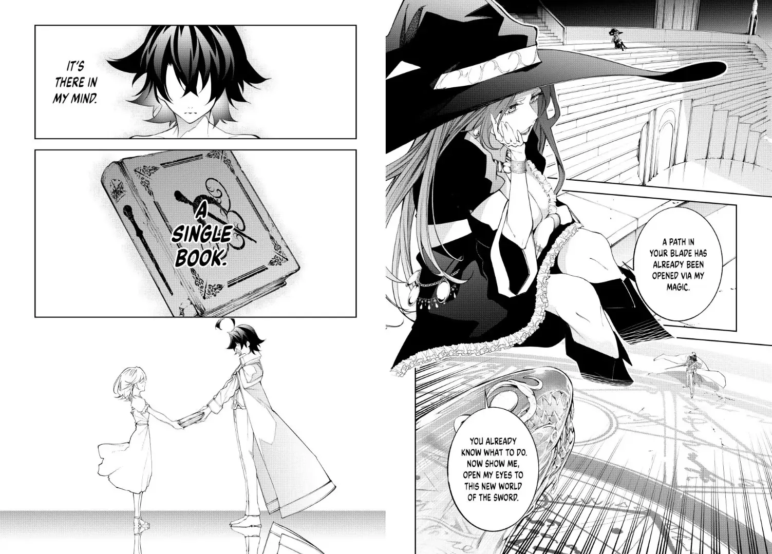 Tsue to Tsurugi no Wistoria Chapter 37 page 6 - 