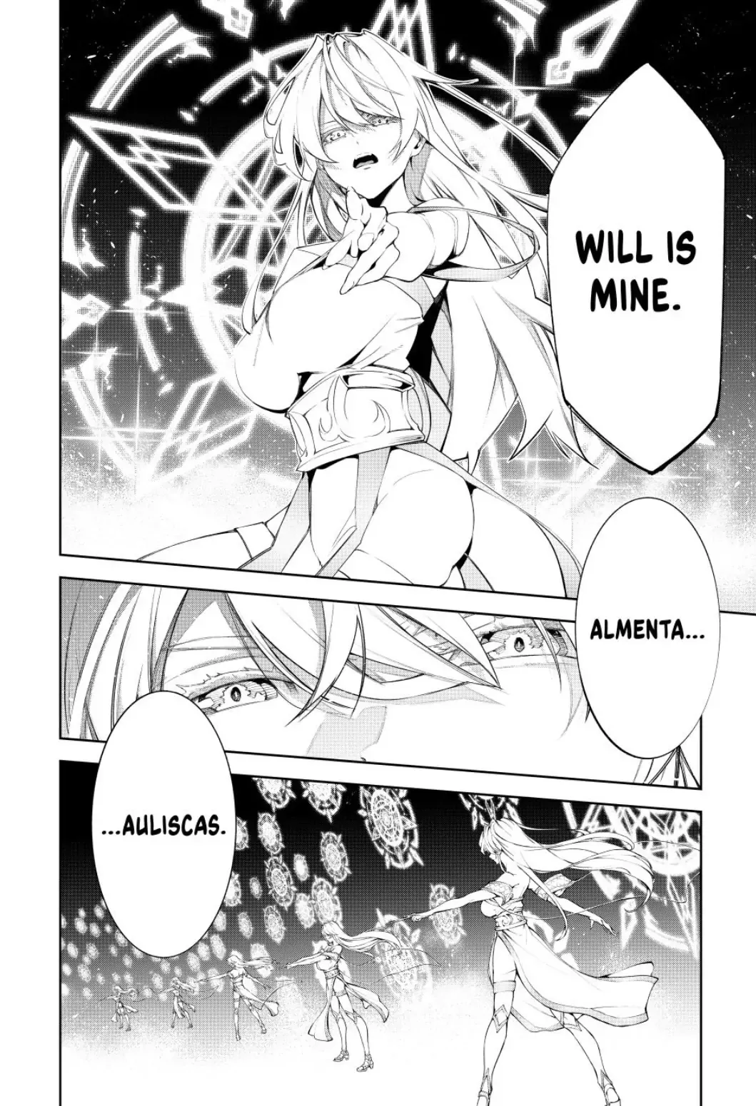 Tsue to Tsurugi no Wistoria Chapter 38 page 19 - 