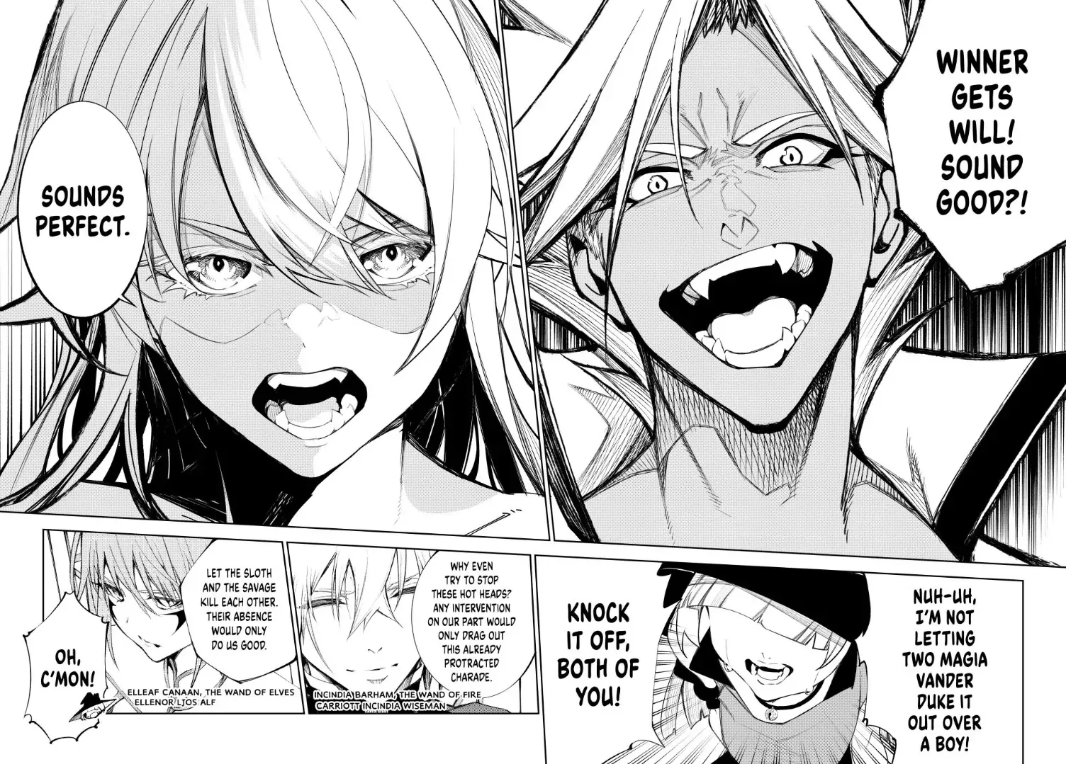 Tsue to Tsurugi no Wistoria Chapter 38 page 10 - 