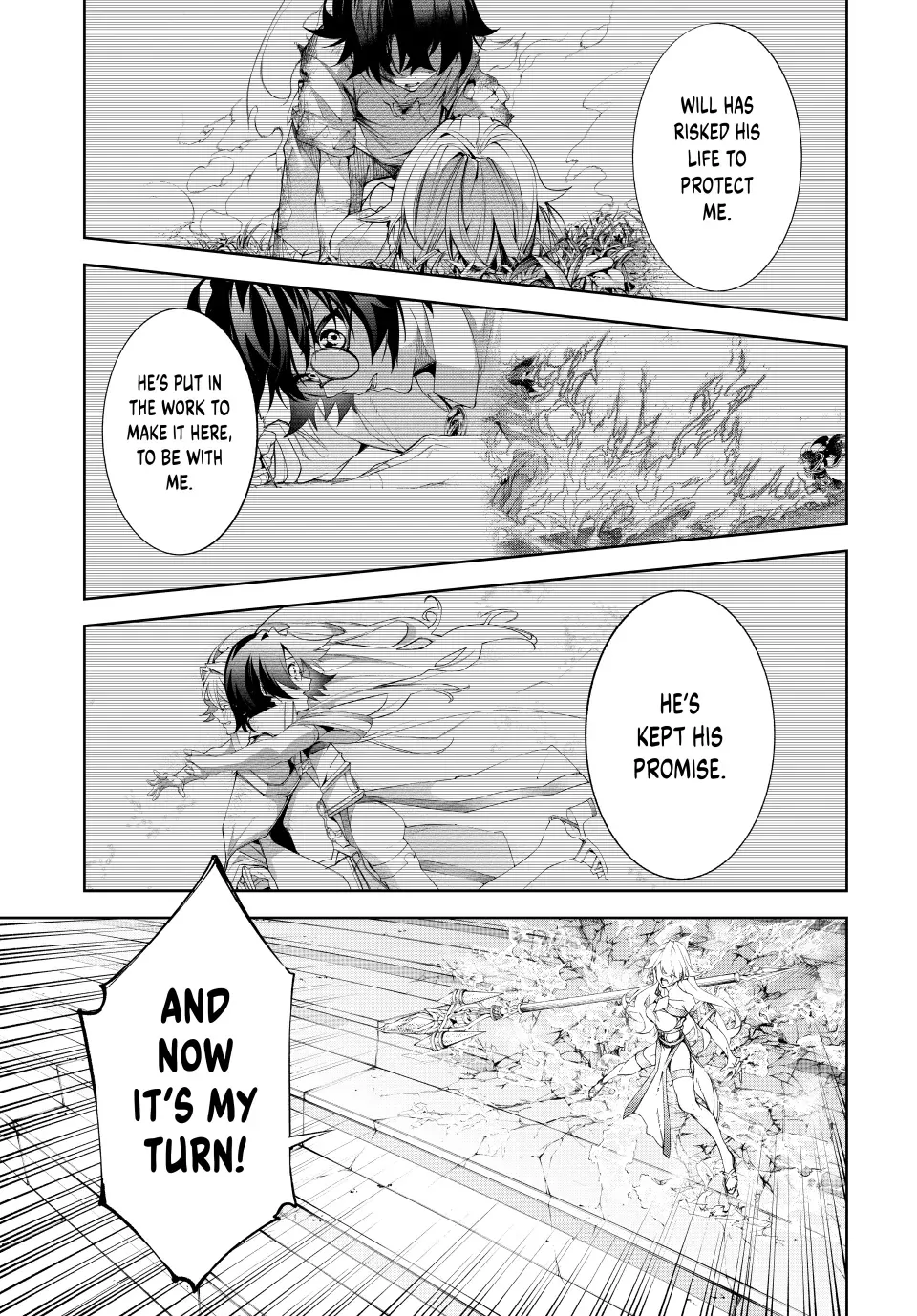 Tsue to Tsurugi no Wistoria Chapter 39 page 17 - 