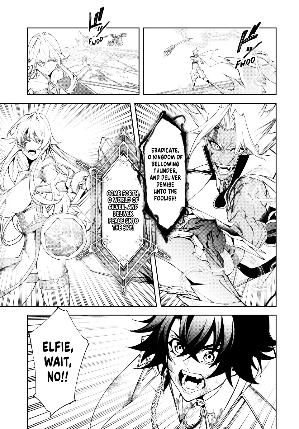 Tsue to Tsurugi no Wistoria Chapter 39 page 33 - 