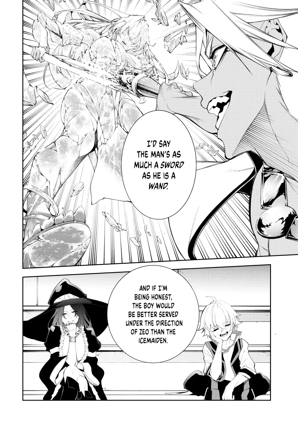 Tsue to Tsurugi no Wistoria Chapter 39 page 6 - 