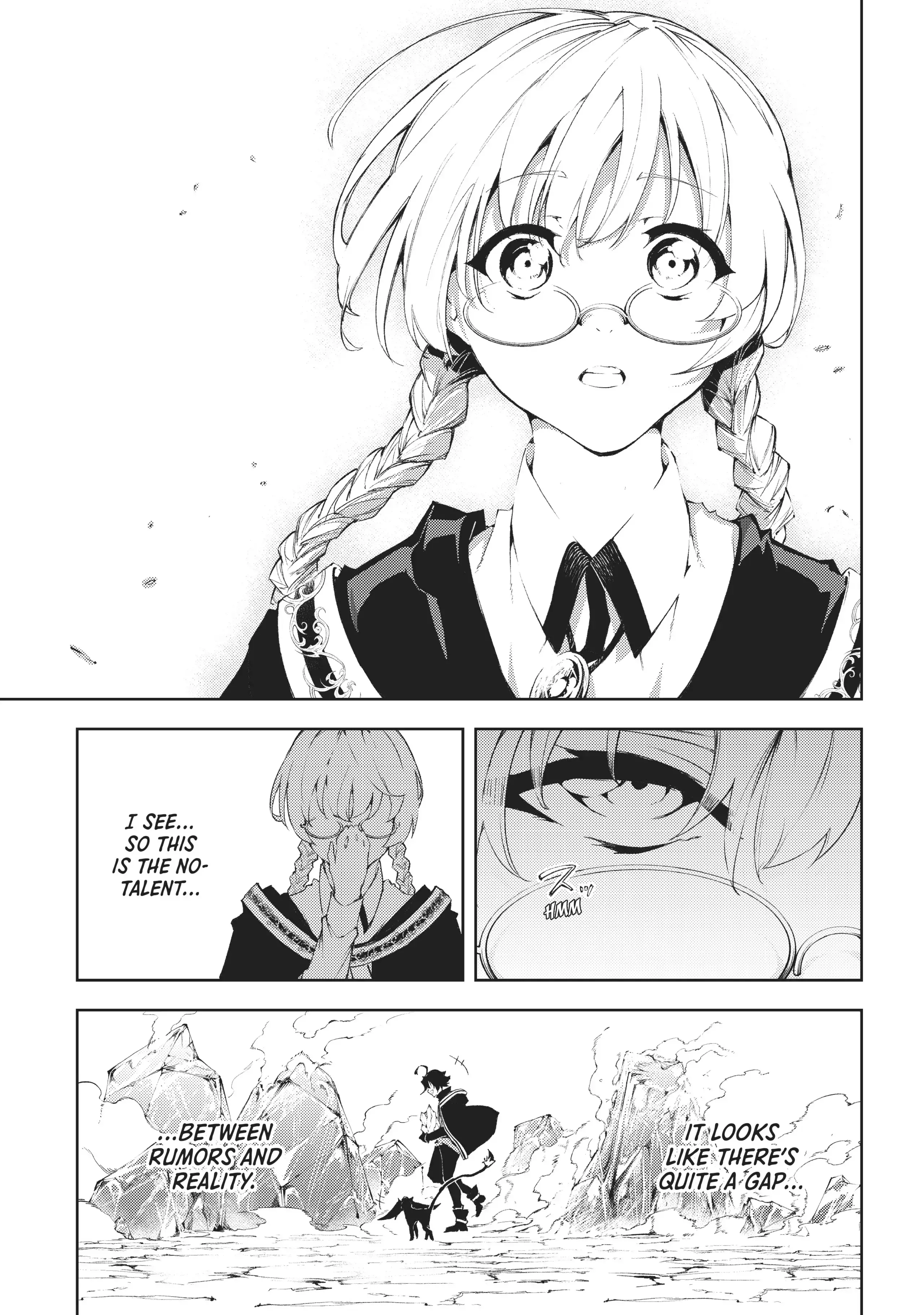 Tsue to Tsurugi no Wistoria Chapter 4 page 13 - 