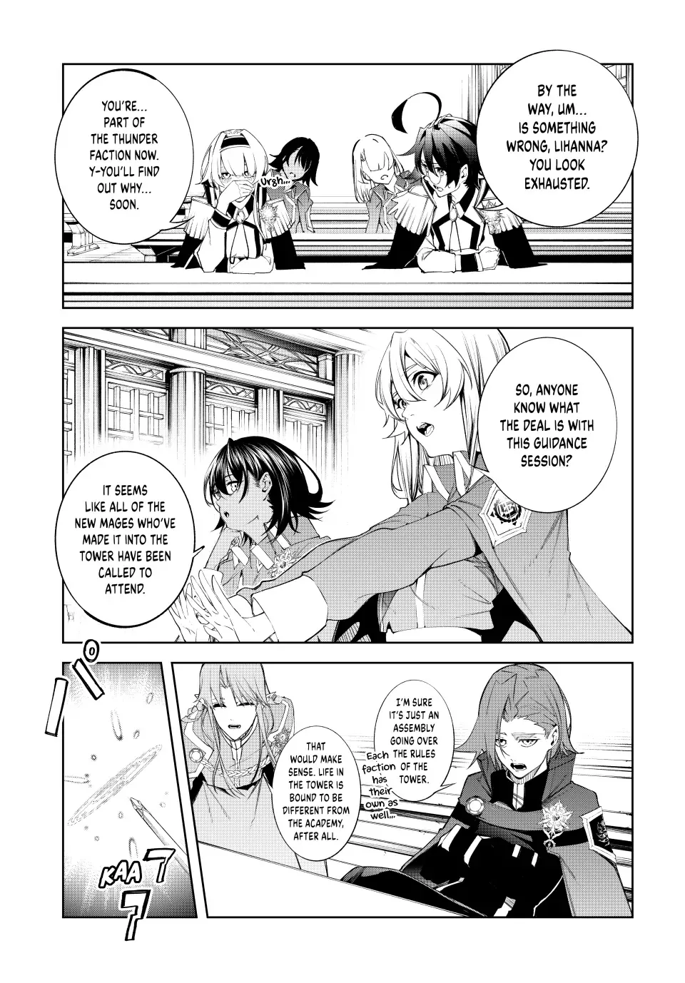 Tsue to Tsurugi no Wistoria Chapter 40 page 27 - 