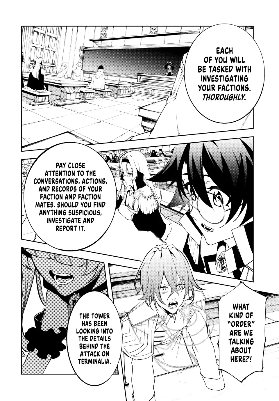Tsue to Tsurugi no Wistoria Chapter 40 page 30 - 
