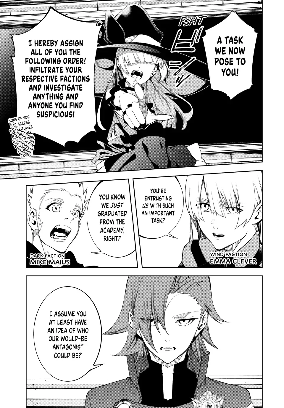 Tsue to Tsurugi no Wistoria Chapter 41 page 5 - 