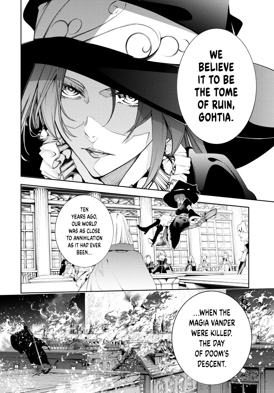 Tsue to Tsurugi no Wistoria Chapter 41 page 6 - 