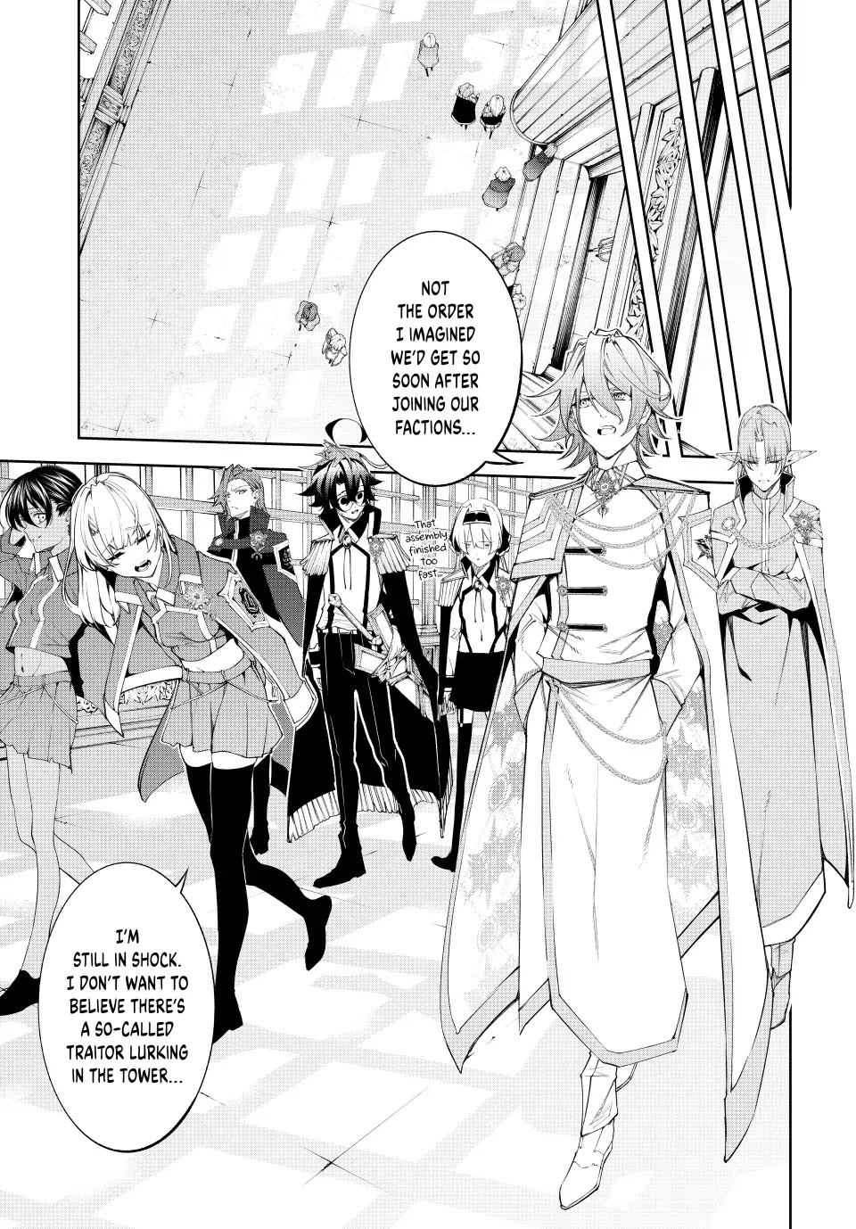 Tsue to Tsurugi no Wistoria Chapter 41 page 9 - 