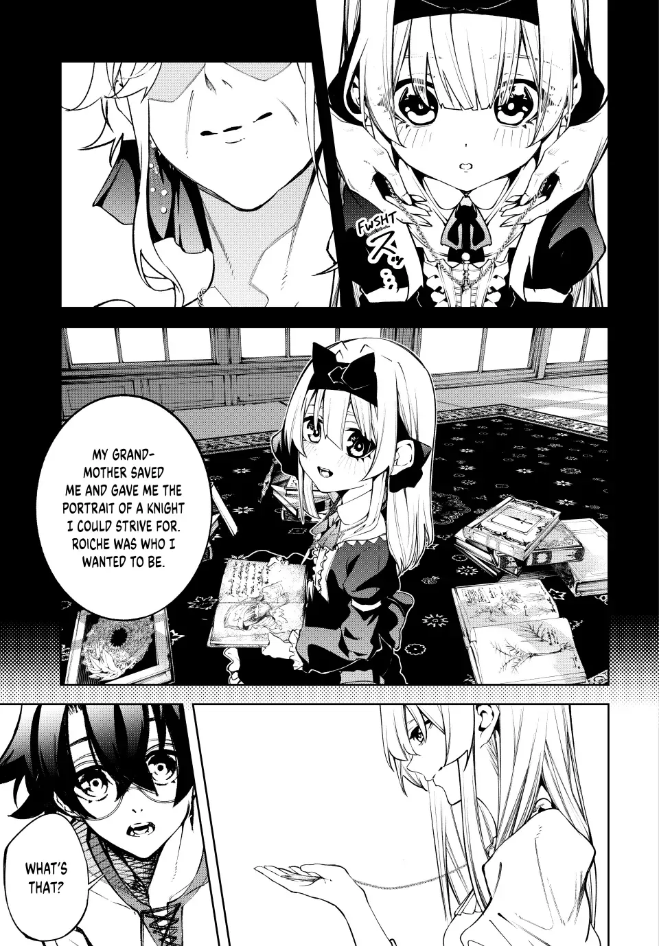 Tsue to Tsurugi no Wistoria Chapter 42 page 21 - 