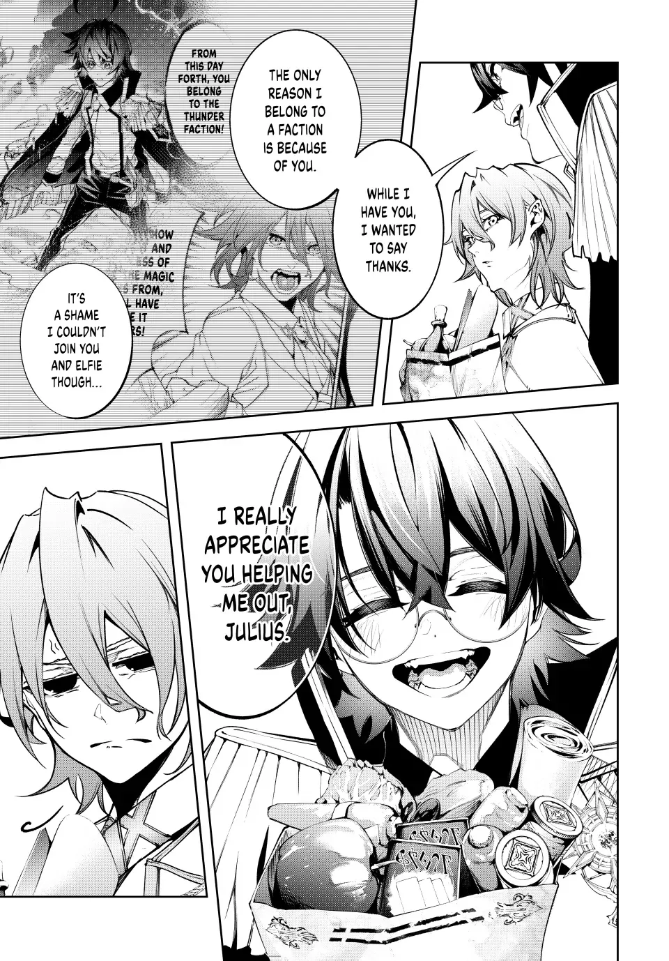 Tsue to Tsurugi no Wistoria Chapter 42 page 39 - 