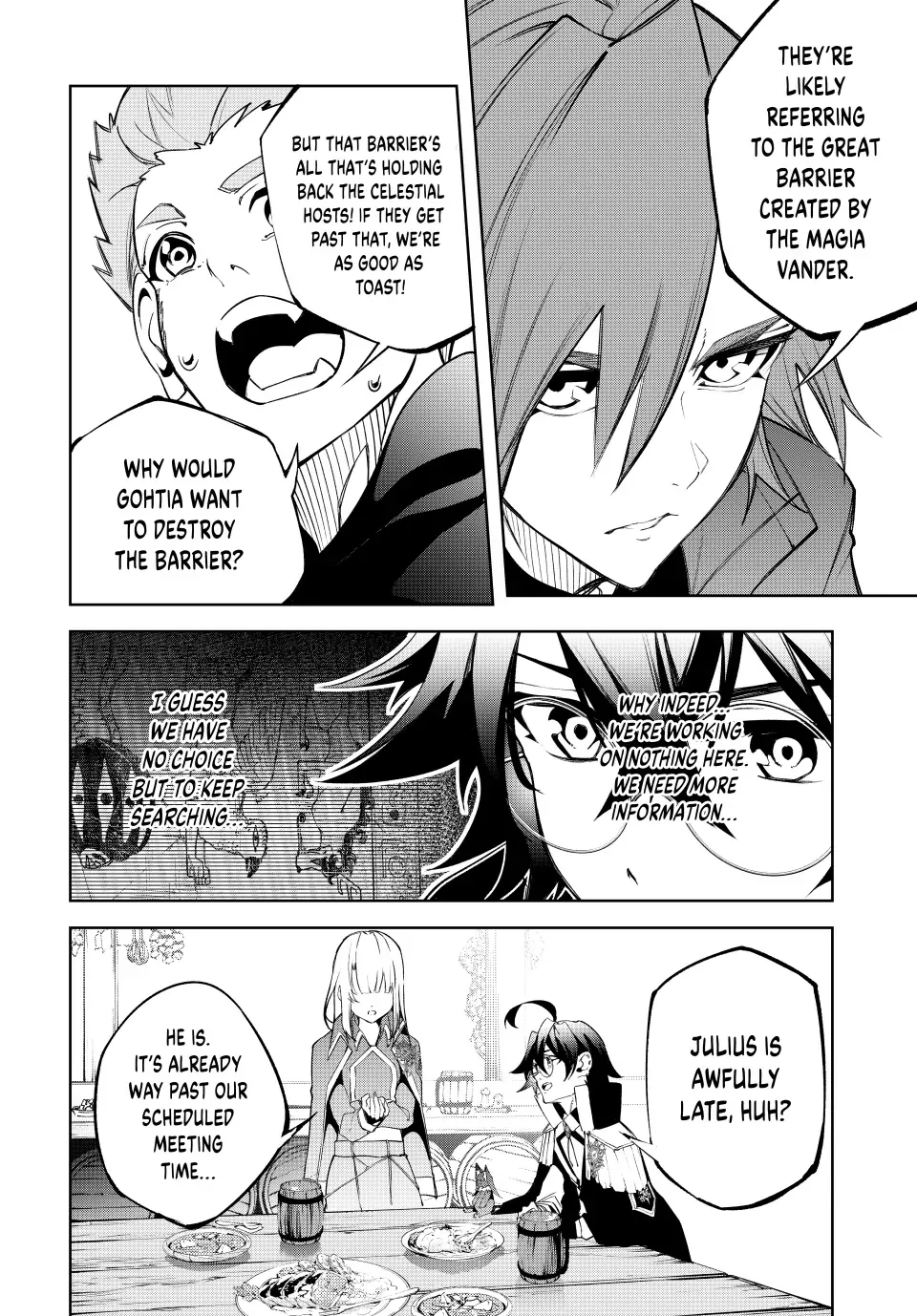 Tsue to Tsurugi no Wistoria Chapter 42 page 49 - 