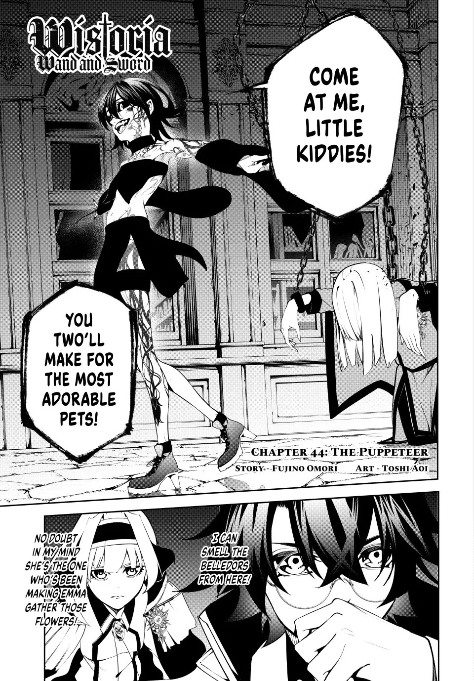 Tsue to Tsurugi no Wistoria Chapter 44 page 3 - 