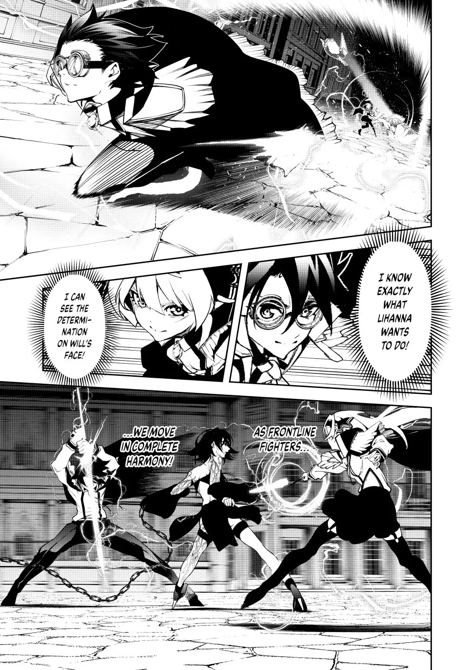 Tsue to Tsurugi no Wistoria Chapter 44 page 27 - 