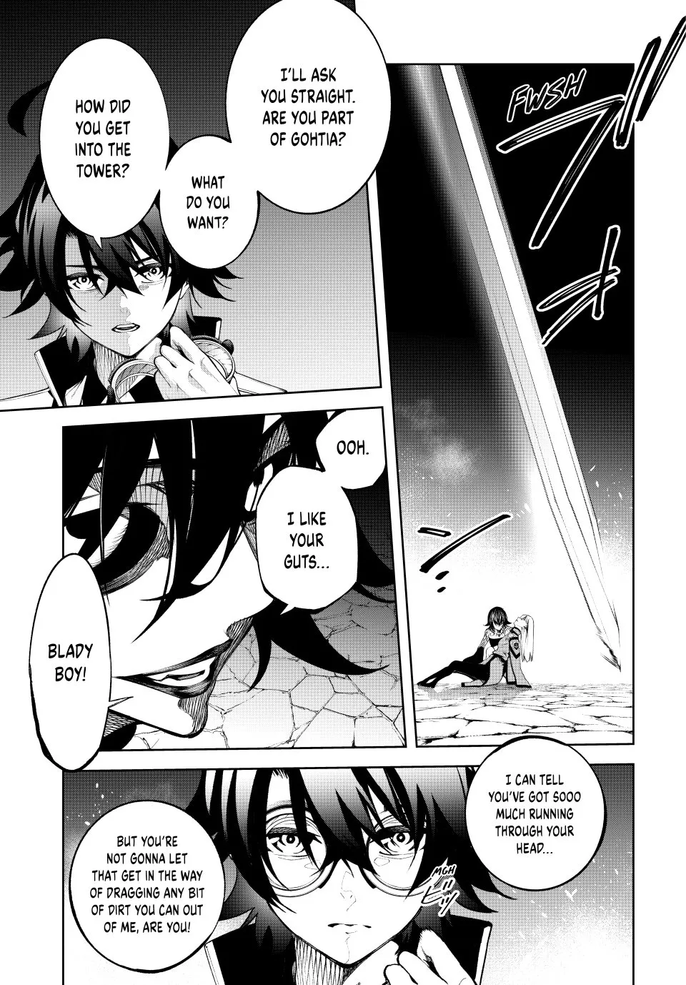 Tsue to Tsurugi no Wistoria Chapter 44 page 5 - 