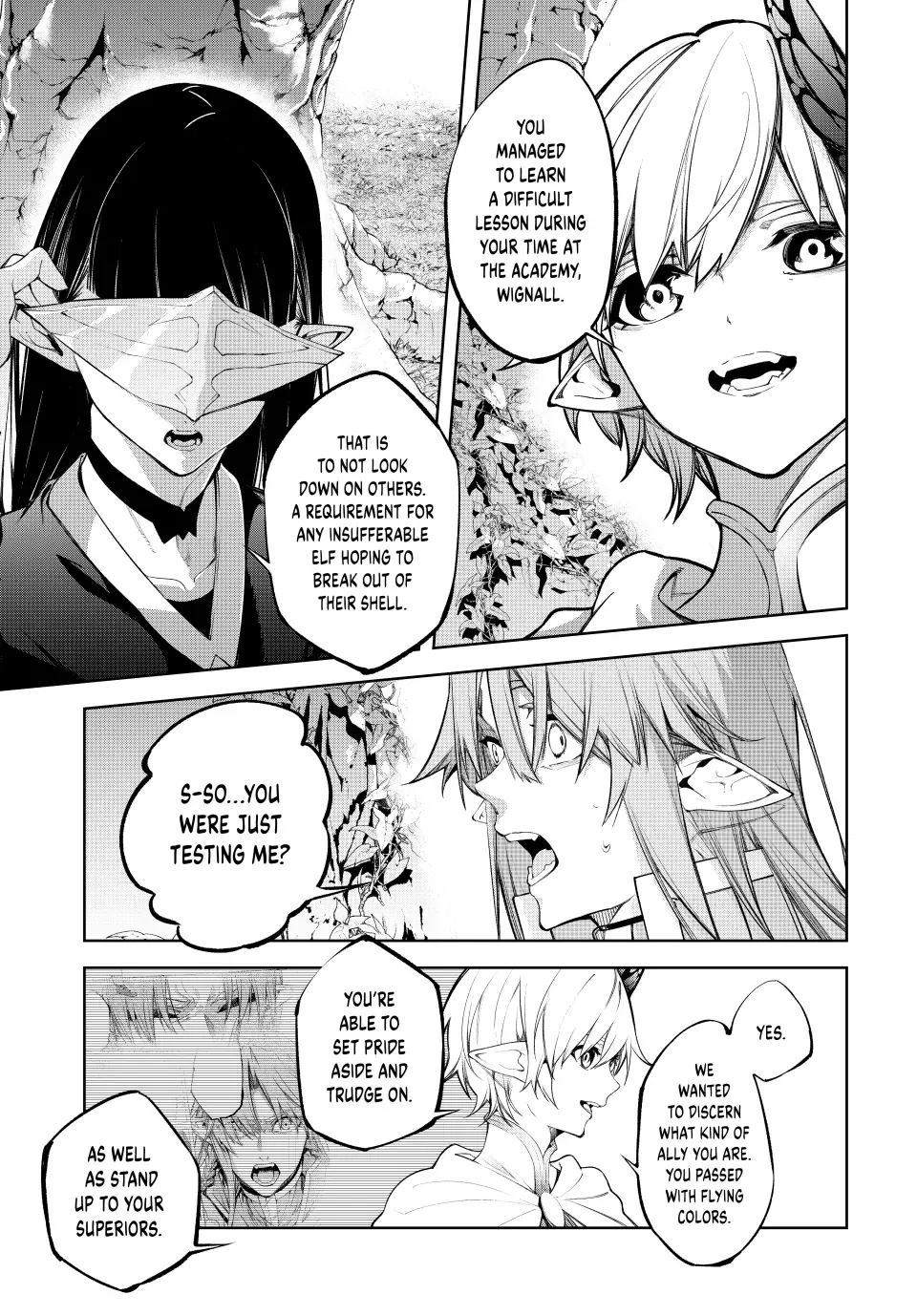 Tsue to Tsurugi no Wistoria Chapter 46 page 29 - 