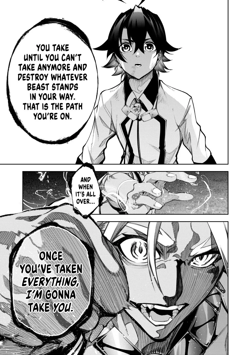 Tsue to Tsurugi no Wistoria Chapter 47 page 23 - 