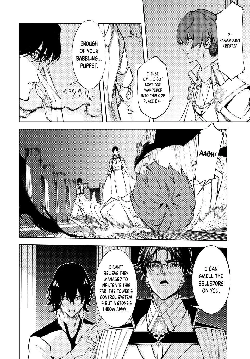 Tsue to Tsurugi no Wistoria Chapter 49 page 12 - 