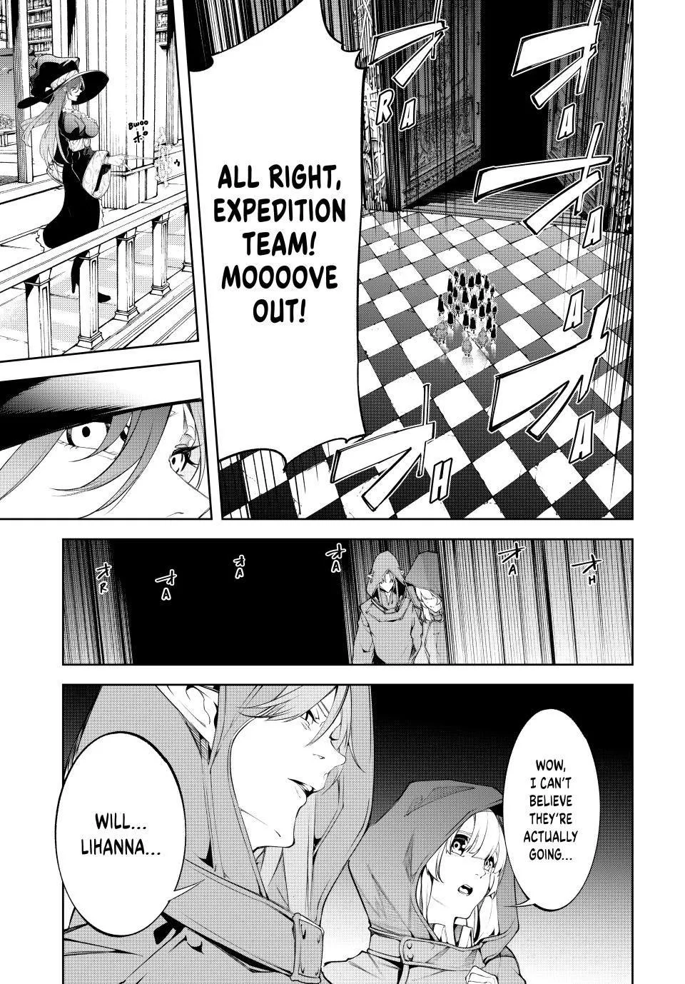 Tsue to Tsurugi no Wistoria Chapter 49 page 35 - 