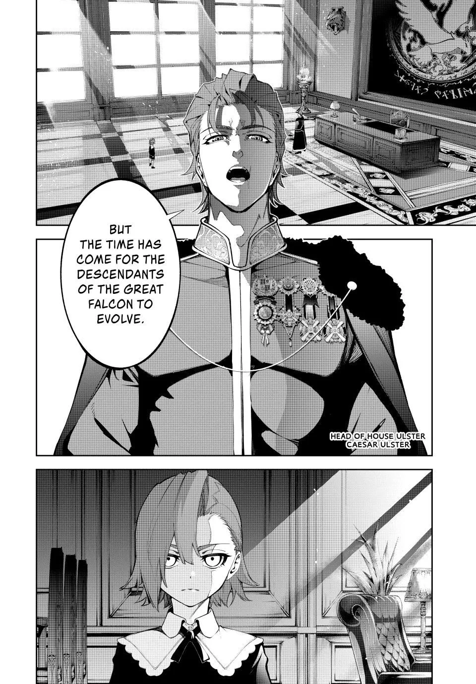 Tsue to Tsurugi no Wistoria Chapter 50 page 3 - 
