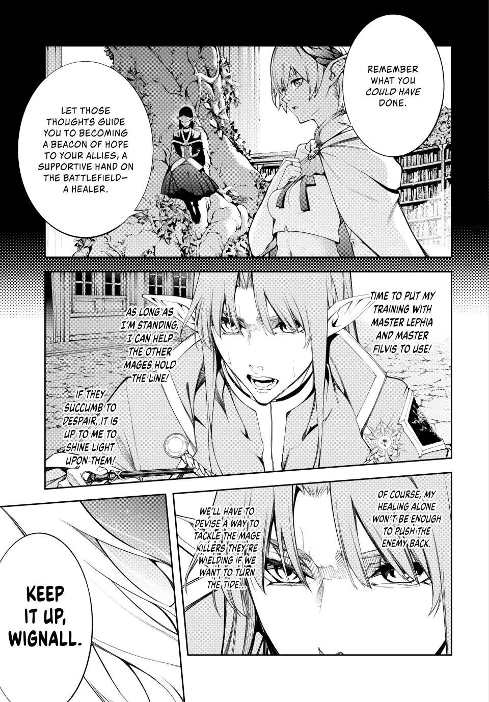 Tsue to Tsurugi no Wistoria Chapter 51 page 26 - 
