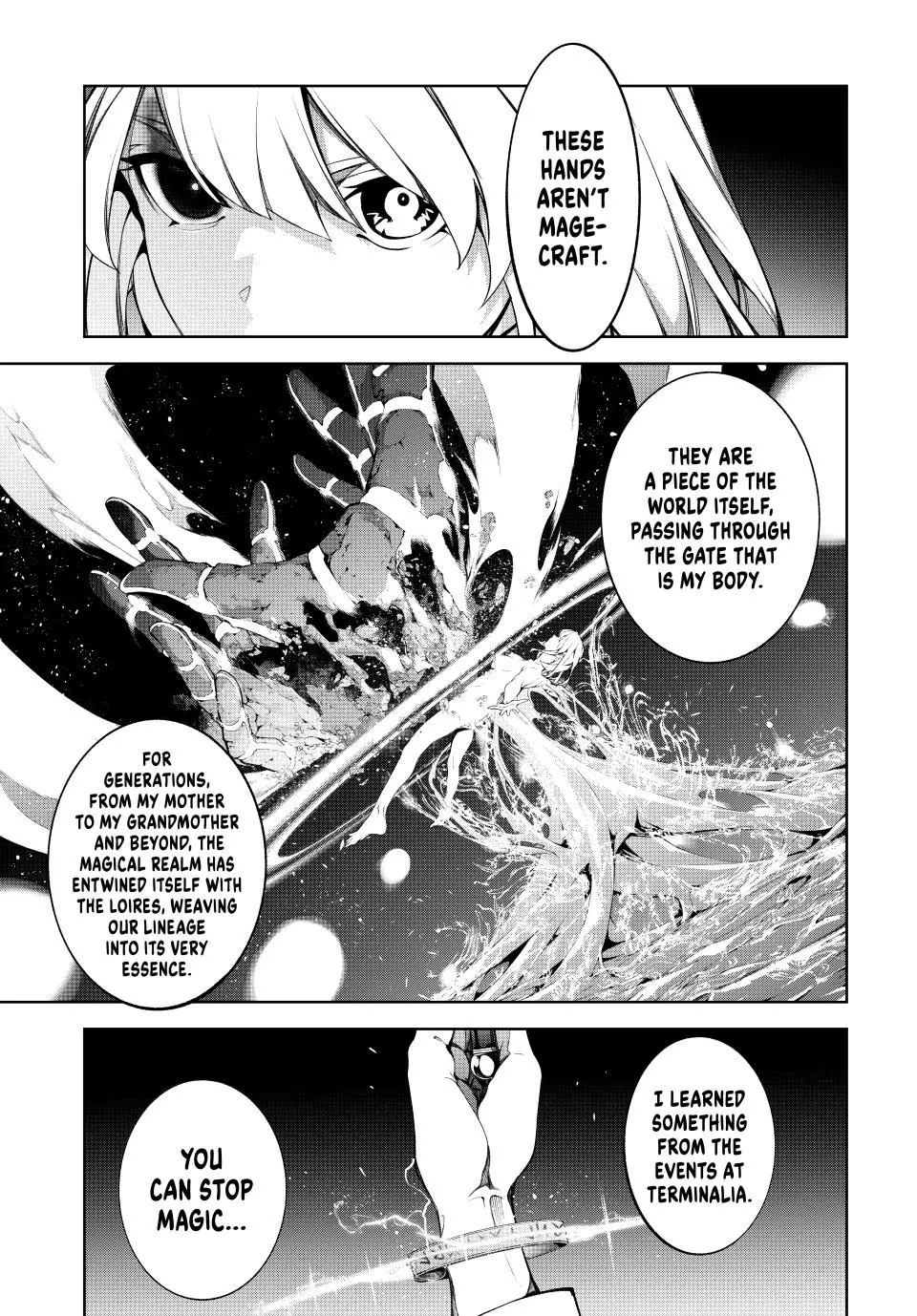 Tsue to Tsurugi no Wistoria Chapter 51 page 34 - 