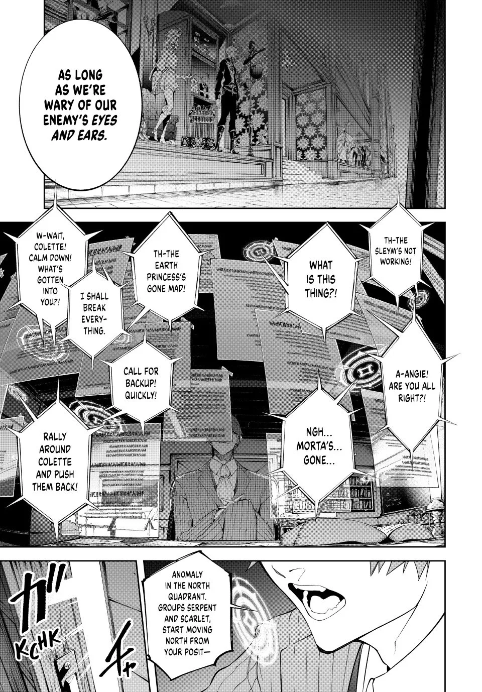 Tsue to Tsurugi no Wistoria Chapter 52 page 17 - 
