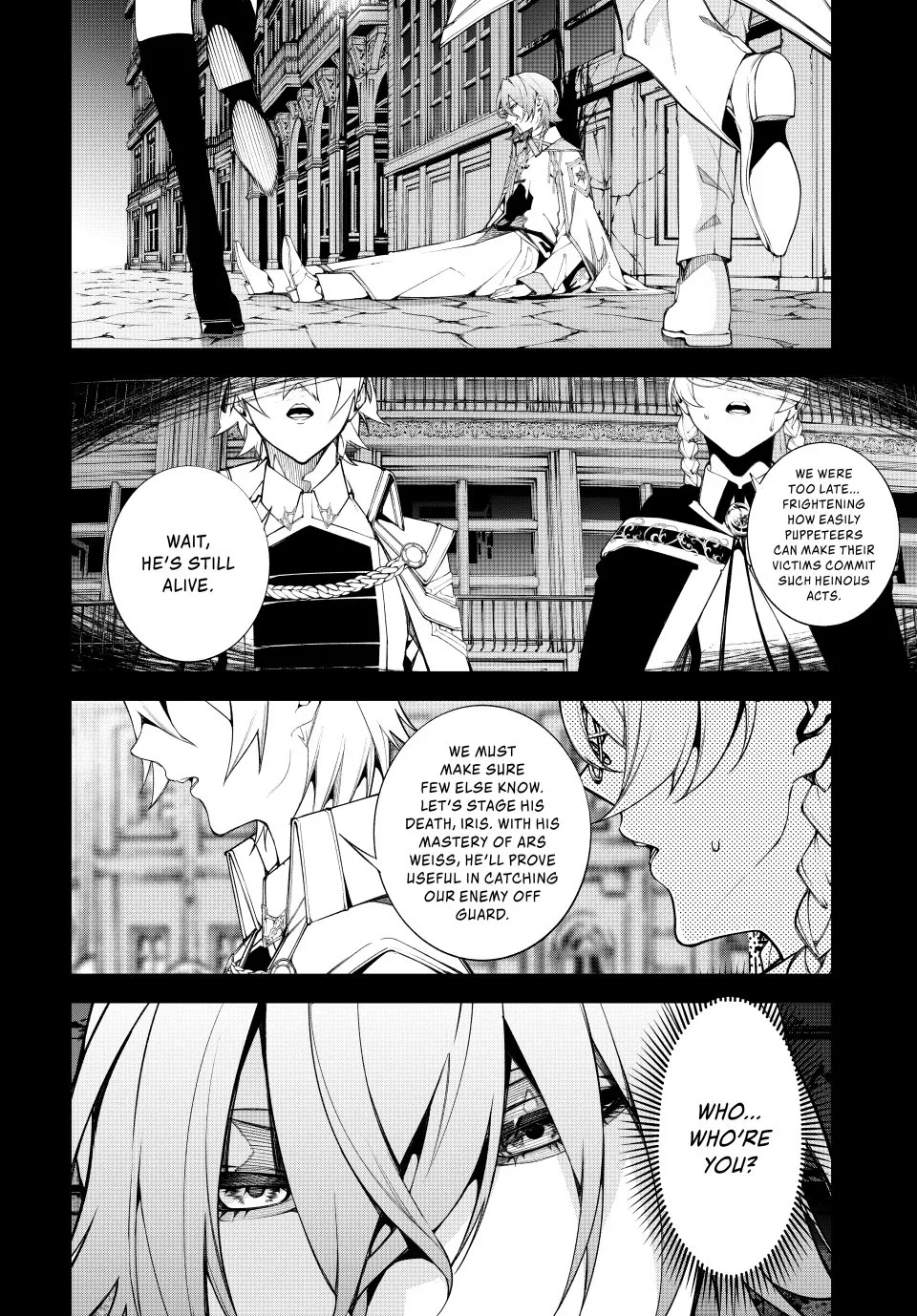 Tsue to Tsurugi no Wistoria Chapter 54 page 3 - 