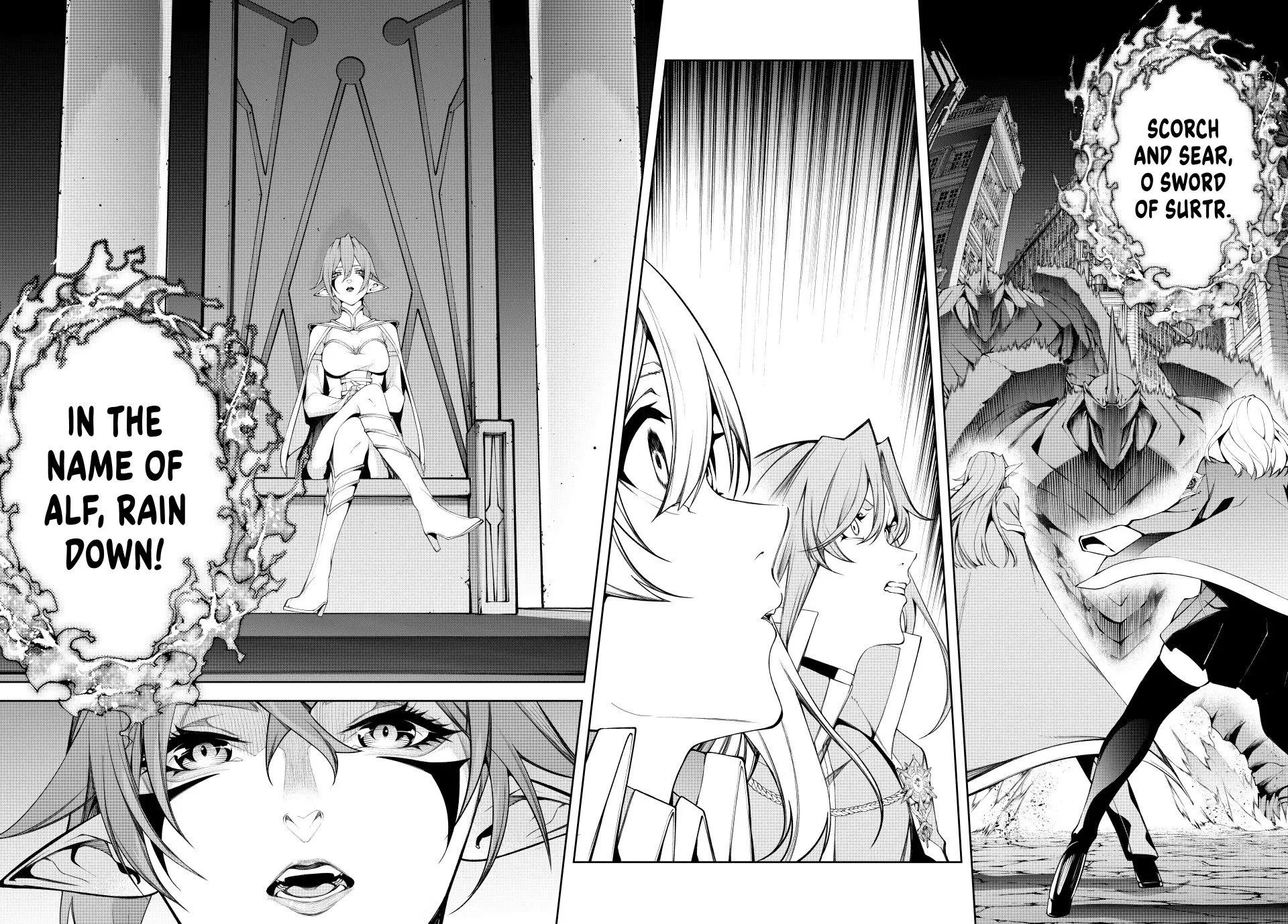 Tsue to Tsurugi no Wistoria Chapter 55 page 19 - 