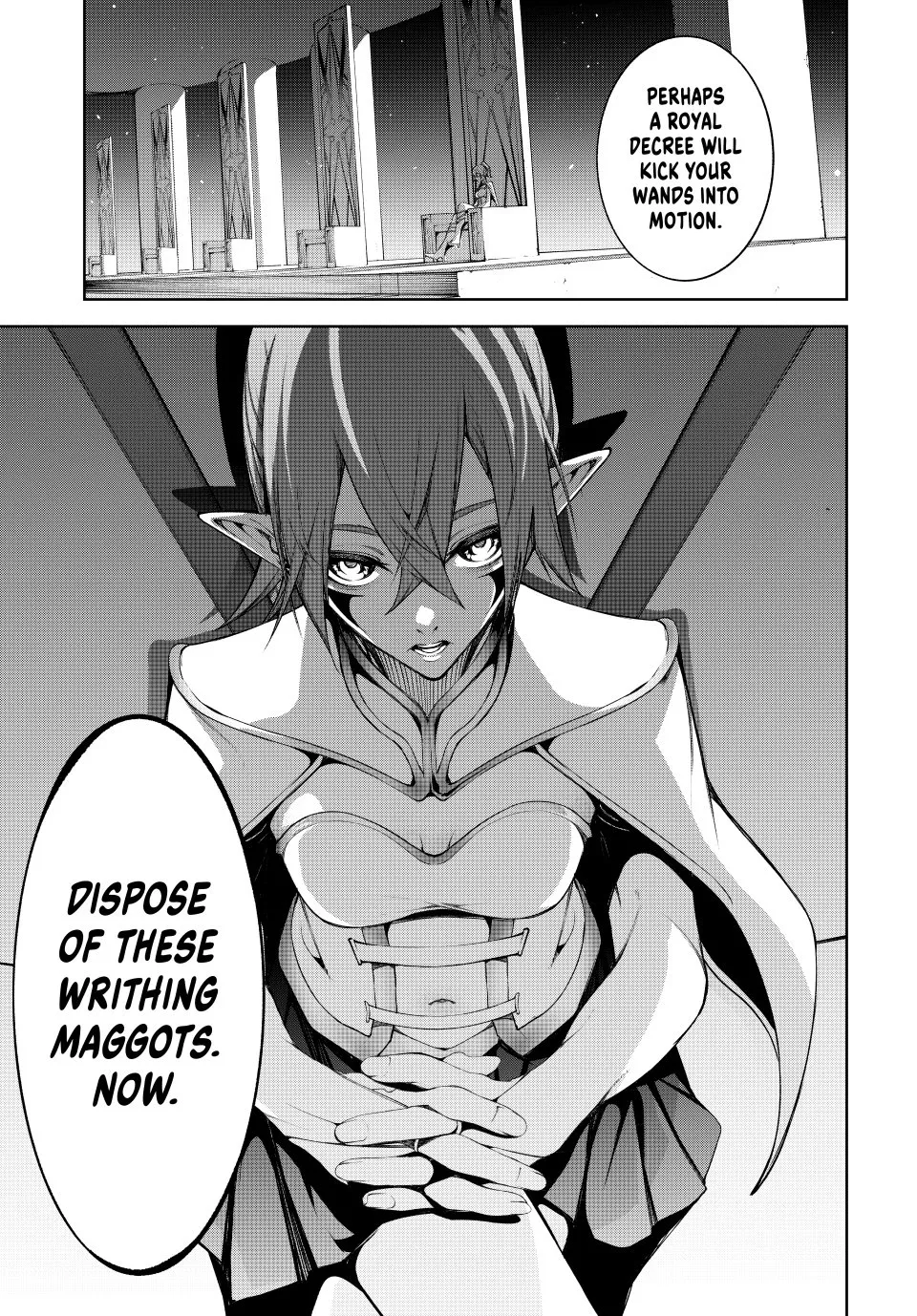 Tsue to Tsurugi no Wistoria Chapter 55 page 25 - 