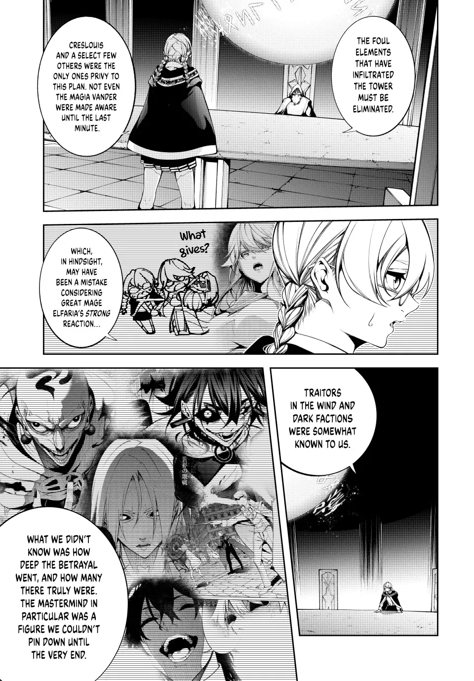 Tsue to Tsurugi no Wistoria Chapter 56 page 25 - 