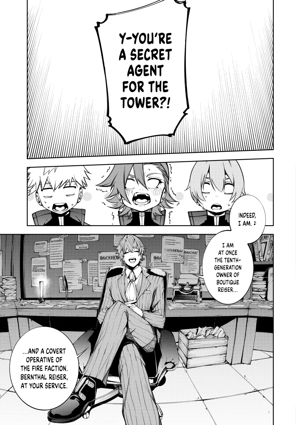 Tsue to Tsurugi no Wistoria Chapter 56 page 27 - 
