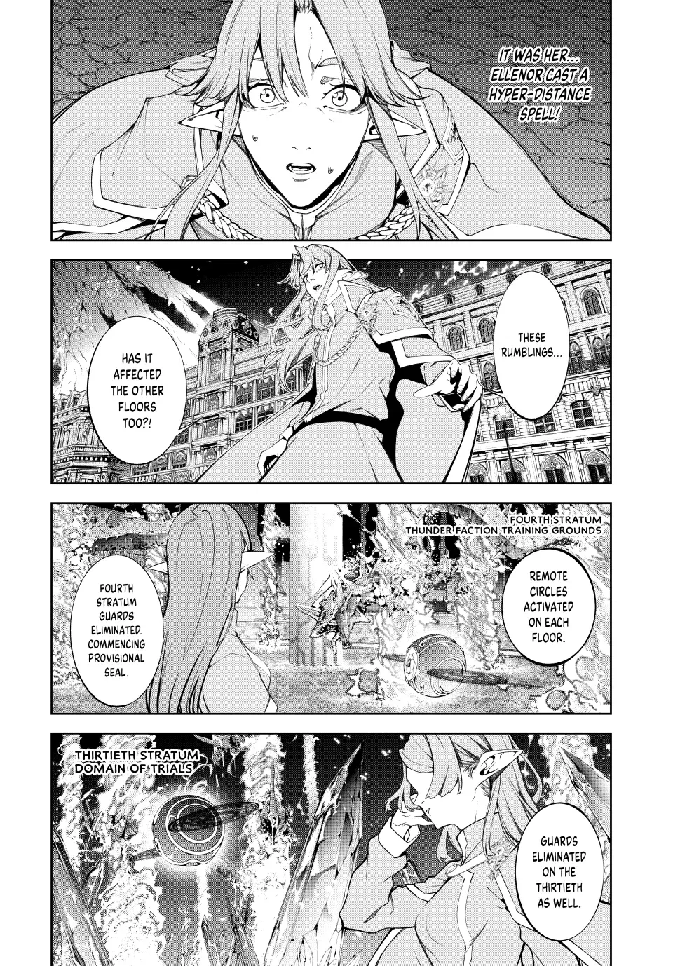 Tsue to Tsurugi no Wistoria Chapter 56 page 6 - 