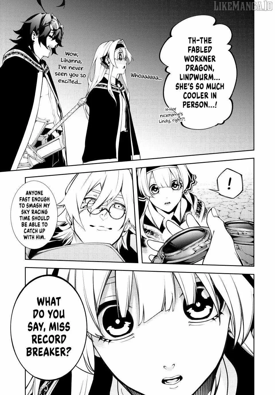 Tsue to Tsurugi no Wistoria Chapter 57 page 14 - 