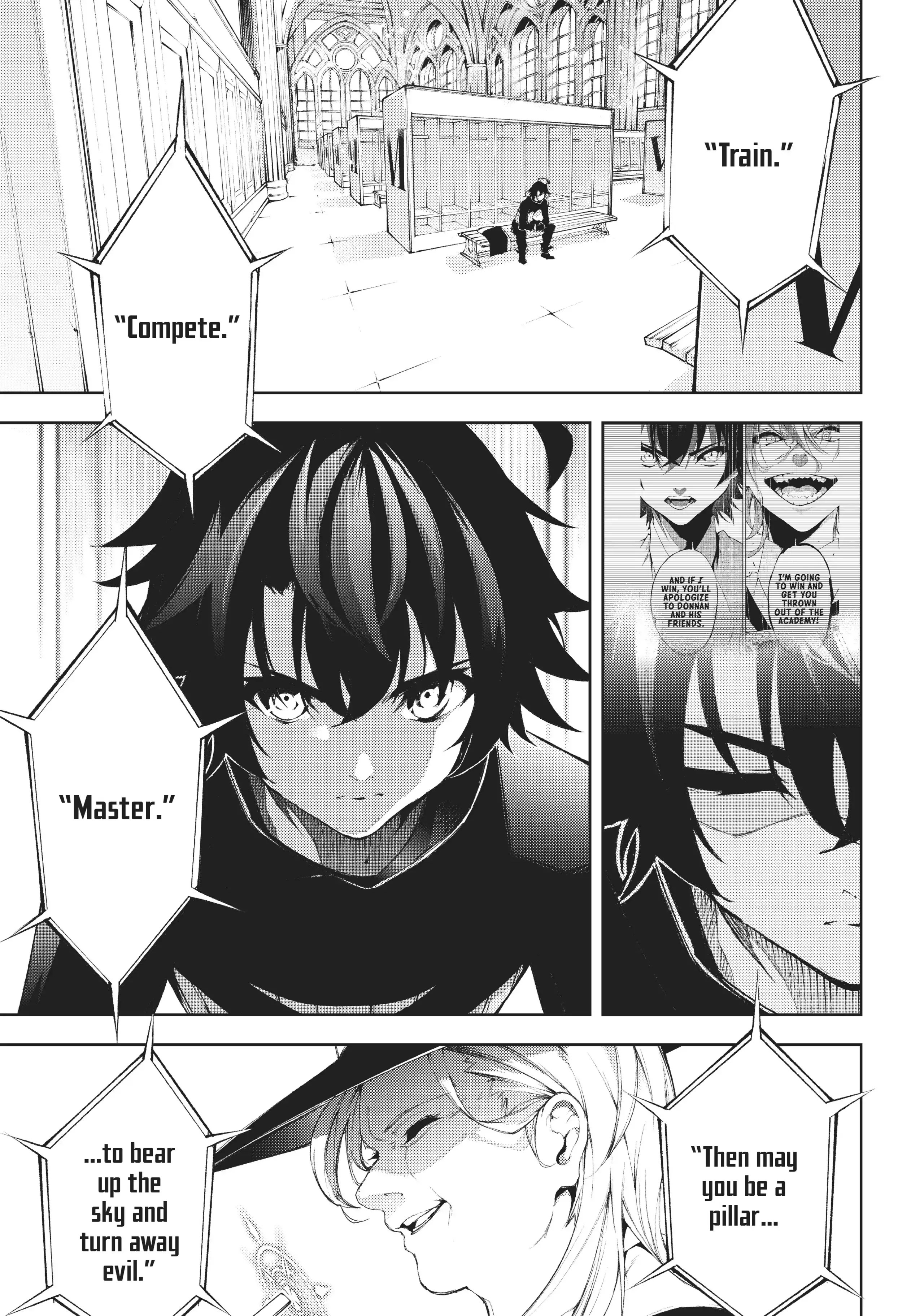 Tsue to Tsurugi no Wistoria Chapter 6 page 1 - 