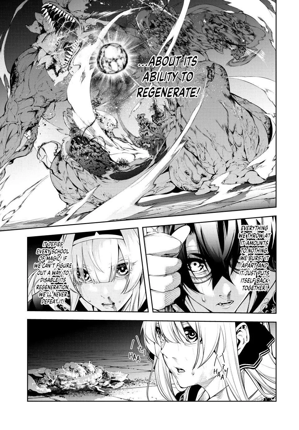 Tsue to Tsurugi no Wistoria Chapter 60 page 23 - 