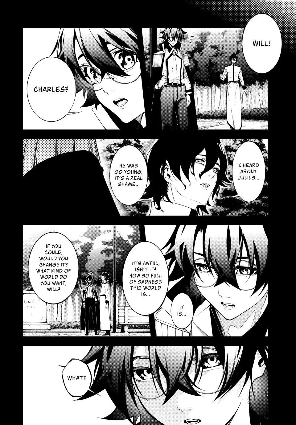 Tsue to Tsurugi no Wistoria Chapter 60 page 33 - 