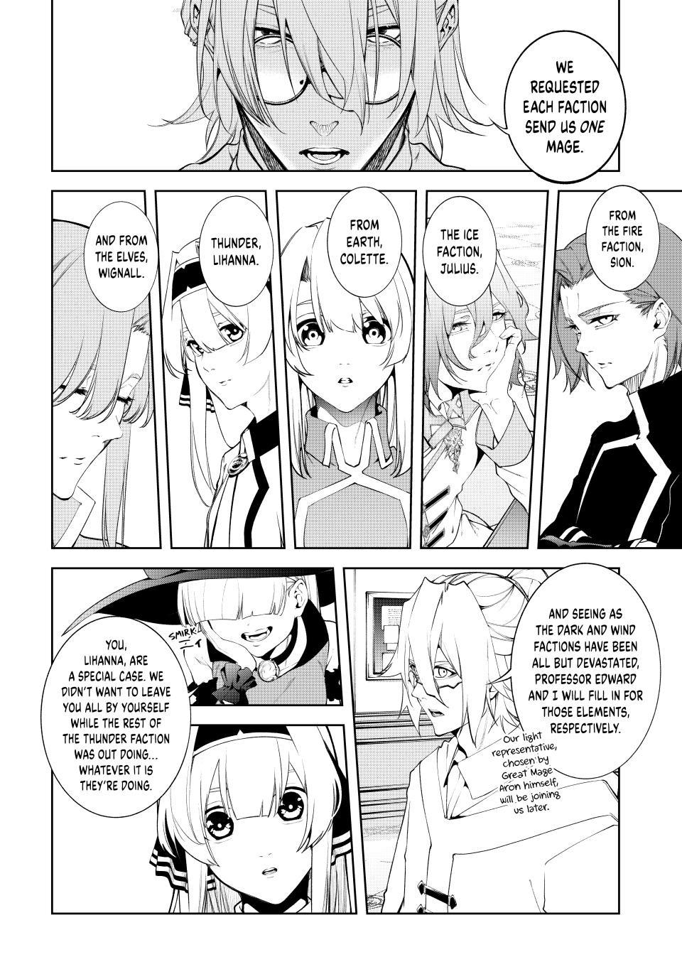 Tsue to Tsurugi no Wistoria Chapter 63 page 13 - 