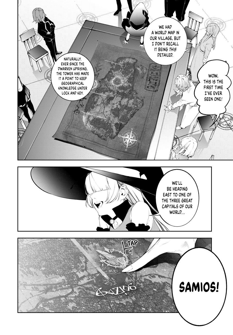 Tsue to Tsurugi no Wistoria Chapter 63 page 18 - 