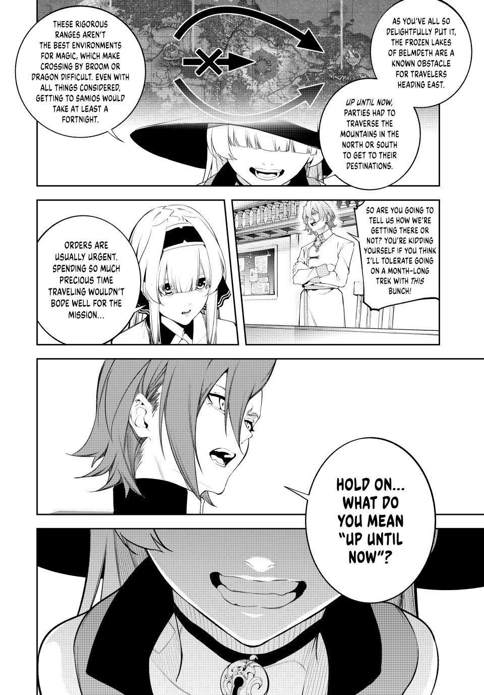 Tsue to Tsurugi no Wistoria Chapter 63 page 20 - 