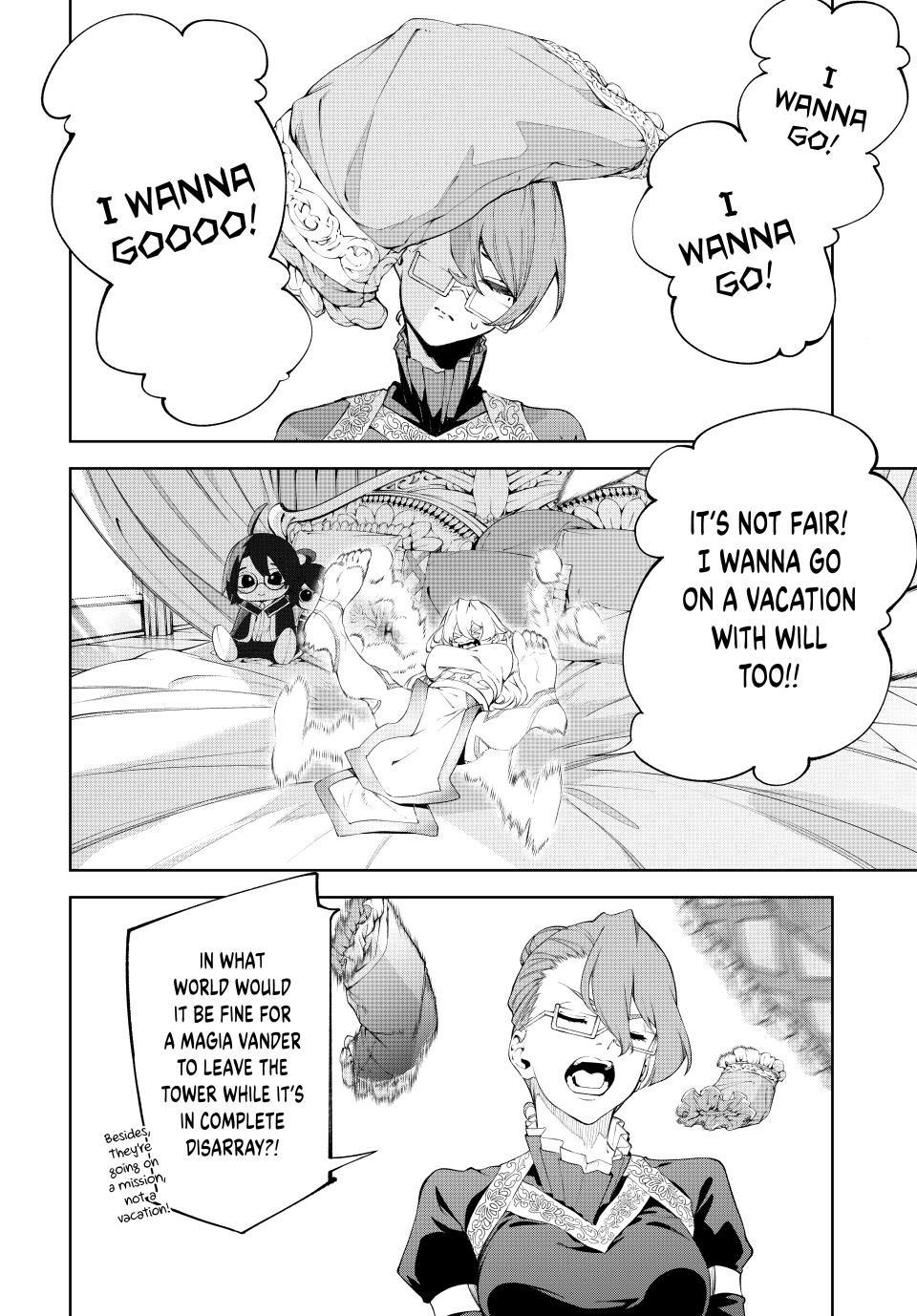 Tsue to Tsurugi no Wistoria Chapter 63 page 22 - 
