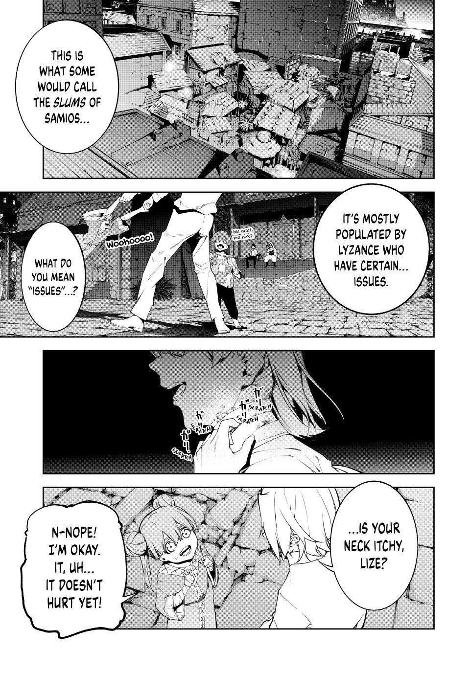 Tsue to Tsurugi no Wistoria Chapter 66 page 21 - 