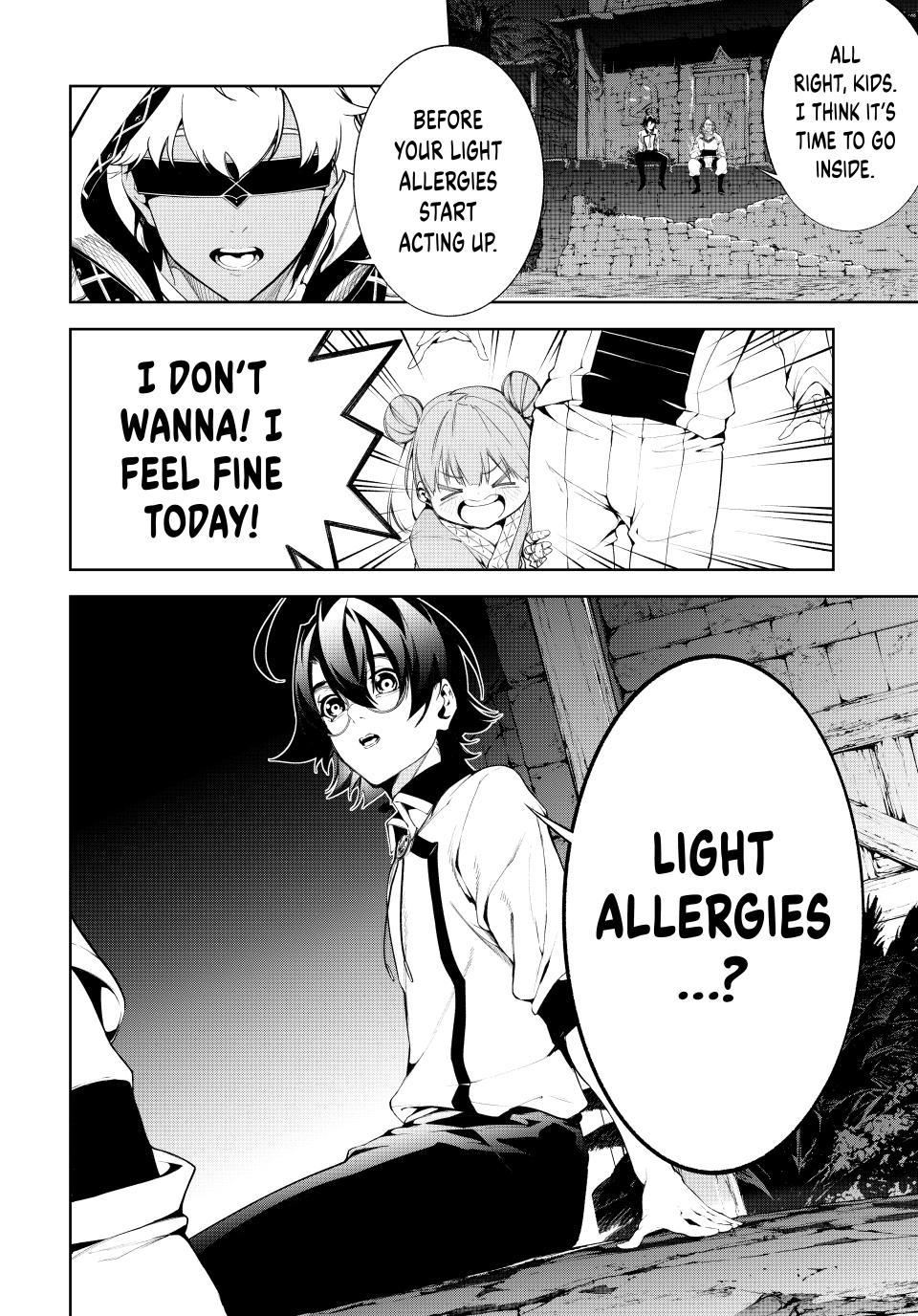 Tsue to Tsurugi no Wistoria Chapter 66 page 22 - 