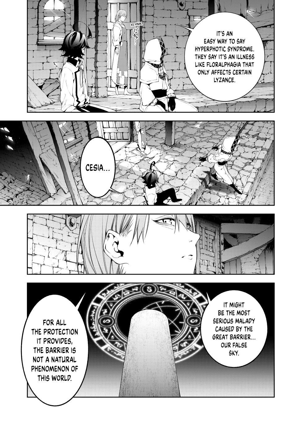 Tsue to Tsurugi no Wistoria Chapter 66 page 23 - 