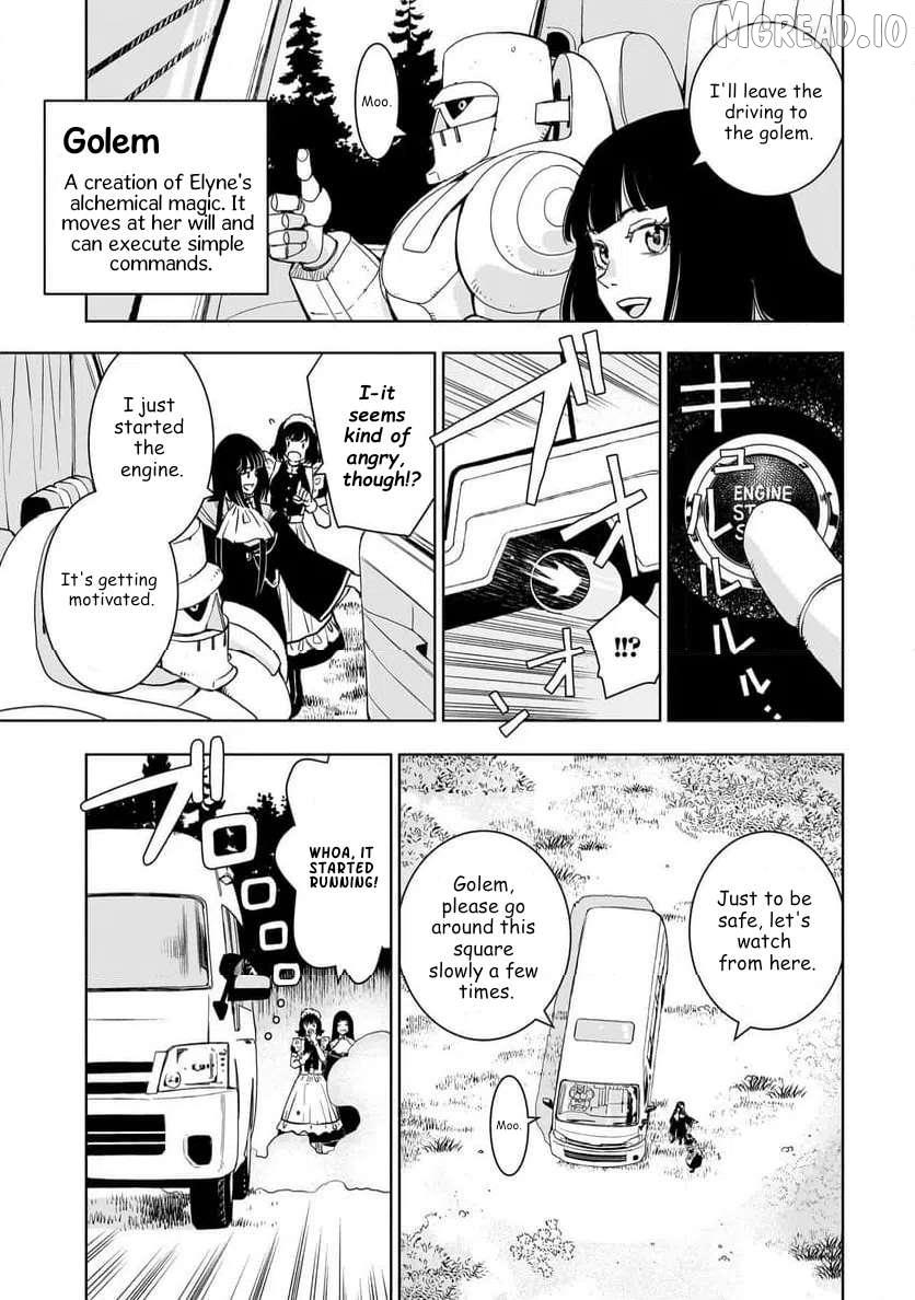 Tsuihou Reijou, Craft Shinagara Camping Car de Isekai o Tabishimasu Chapter 1 page 37 - 