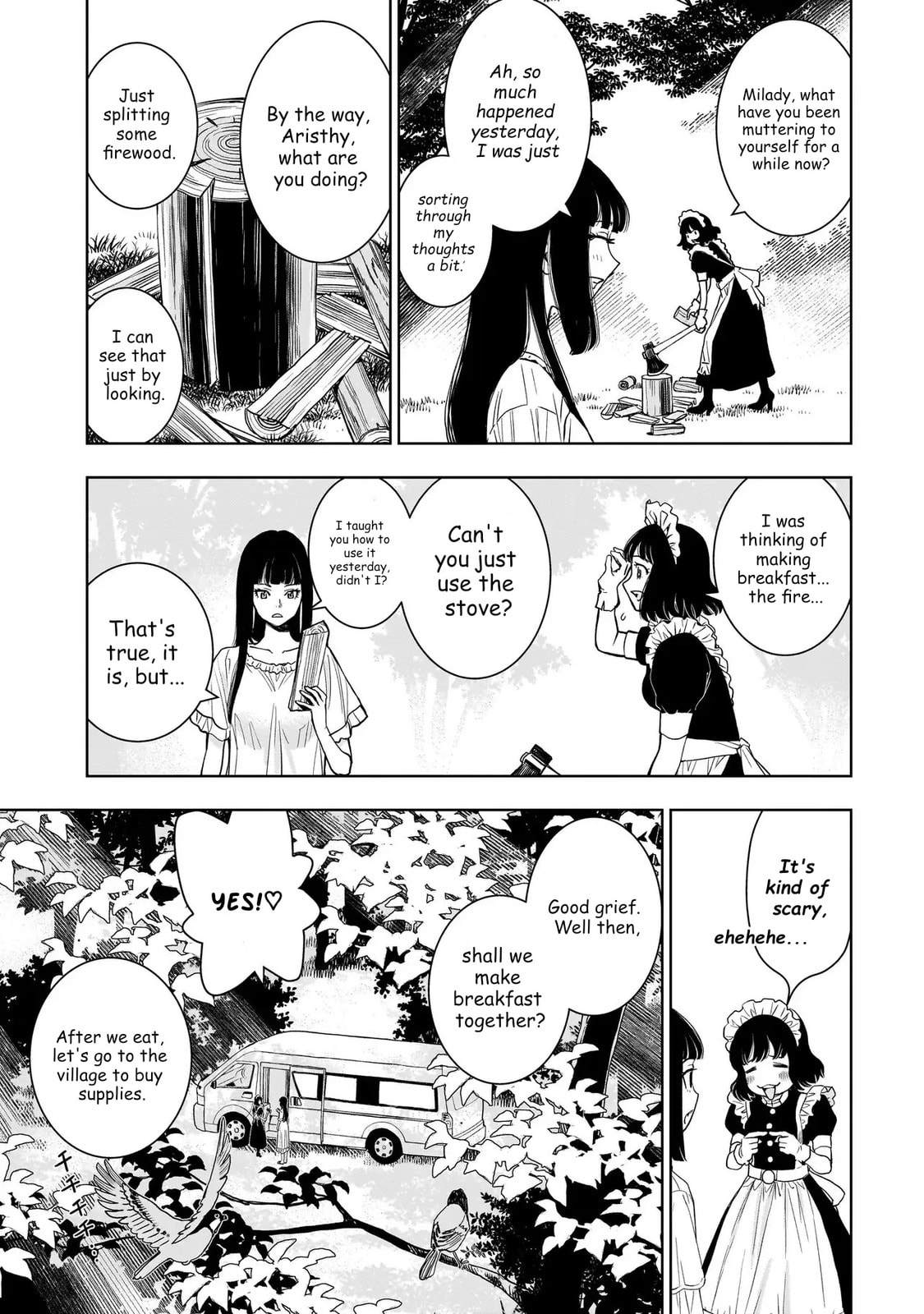 Tsuihou Reijou, Craft Shinagara Camping Car de Isekai wo Tabishimasu Chapter 2.1 page 5 - 