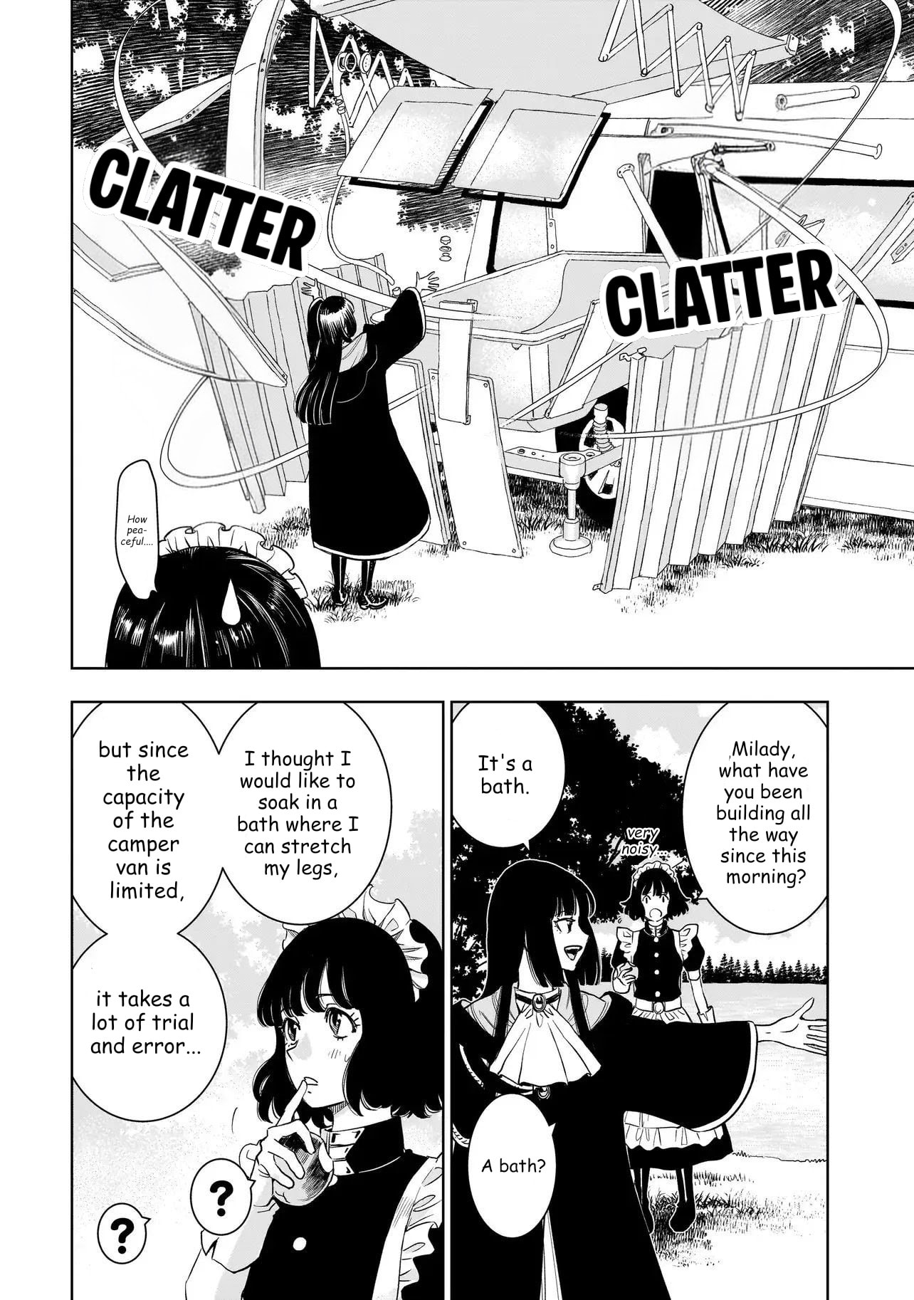Tsuihou Reijou, Craft Shinagara Camping Car de Isekai wo Tabishimasu Chapter 4.2 page 12 - 